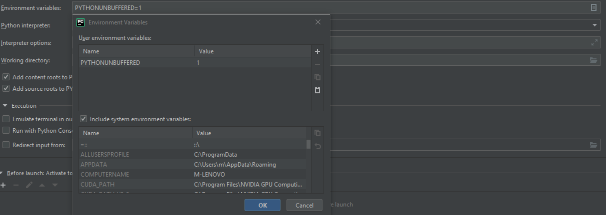 Environment Variables