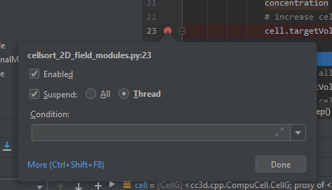 Conditional Breakpoint